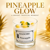 tropical pineapple scented candle