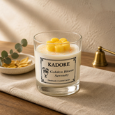 handcrafted floral candles