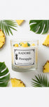 tropical pineapple scented candle